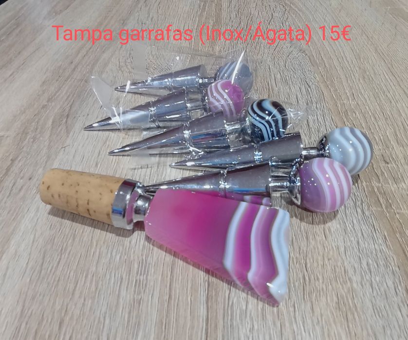 Peças em Inox e Ágata