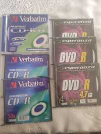 Verbatim HI-SPEED CD-RW 8X12X 700 MB, CD-R 52X, DVD+R 4,7 GB