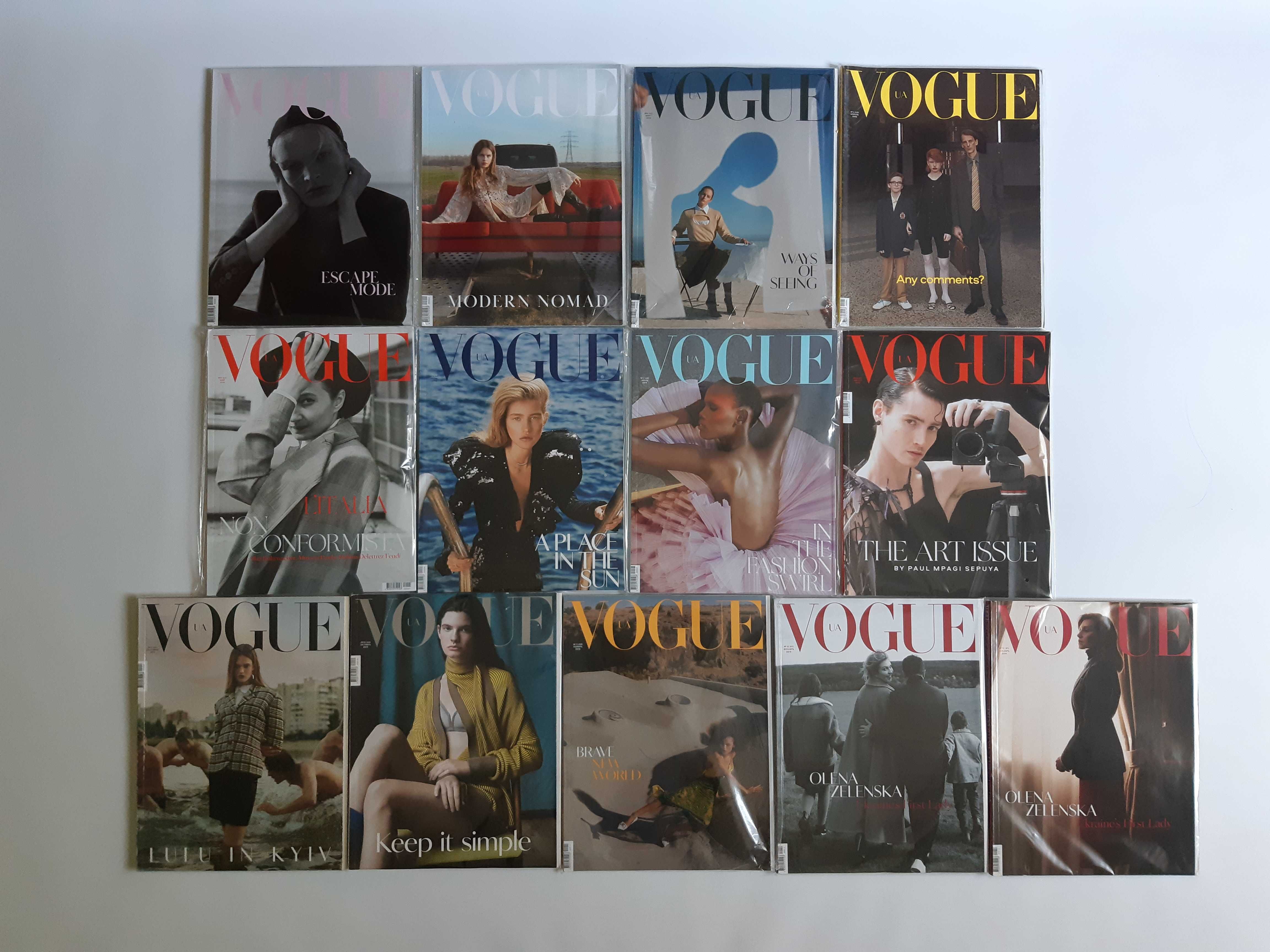 Журнал вог Україна,зарубіжні Vogue/ British,CS,Іспанія, Китай, Франція