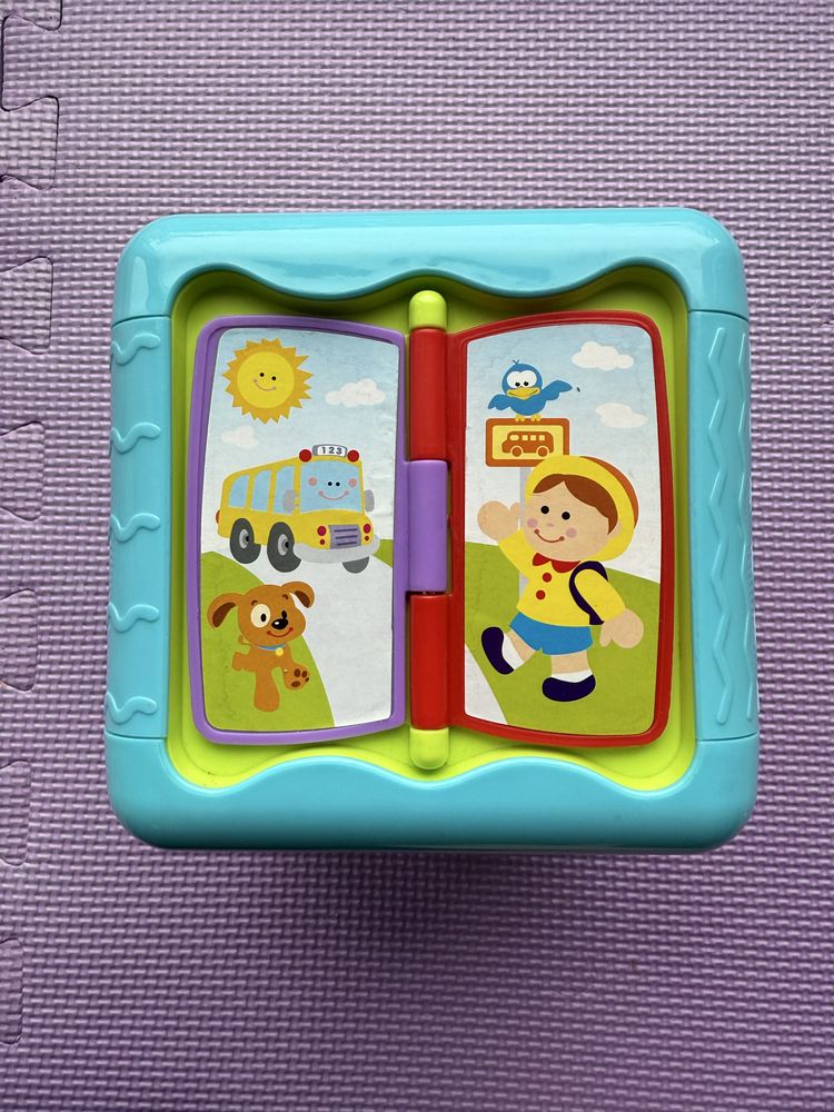 Іграшки Chicco черепаха + інтерактивний куб