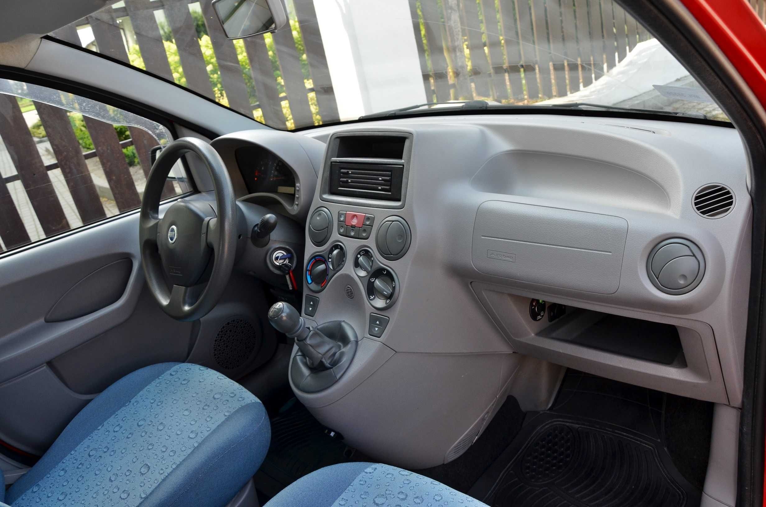 Fiat Panda 1.1 benzyna # wspomaganie CITY # czerwień # Okazja!