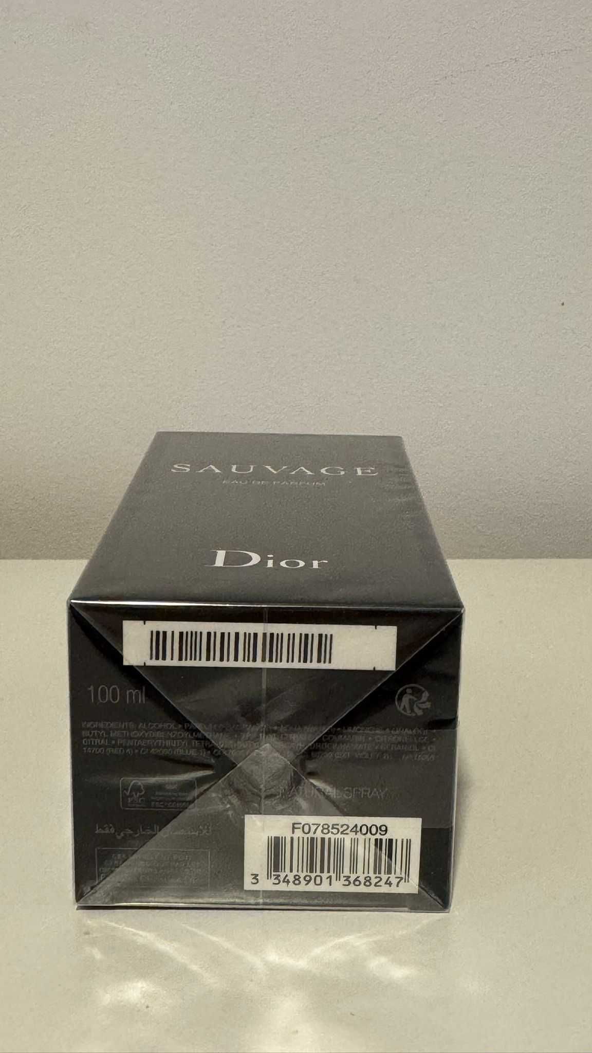 Dior Sauvage EDP 100ml – Novo, Lacrado