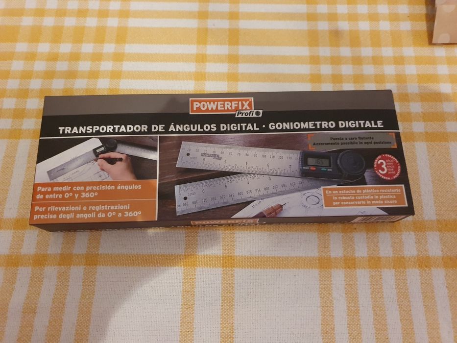 Transferidor de ângulos digital ferramentas carpintaria e desenho