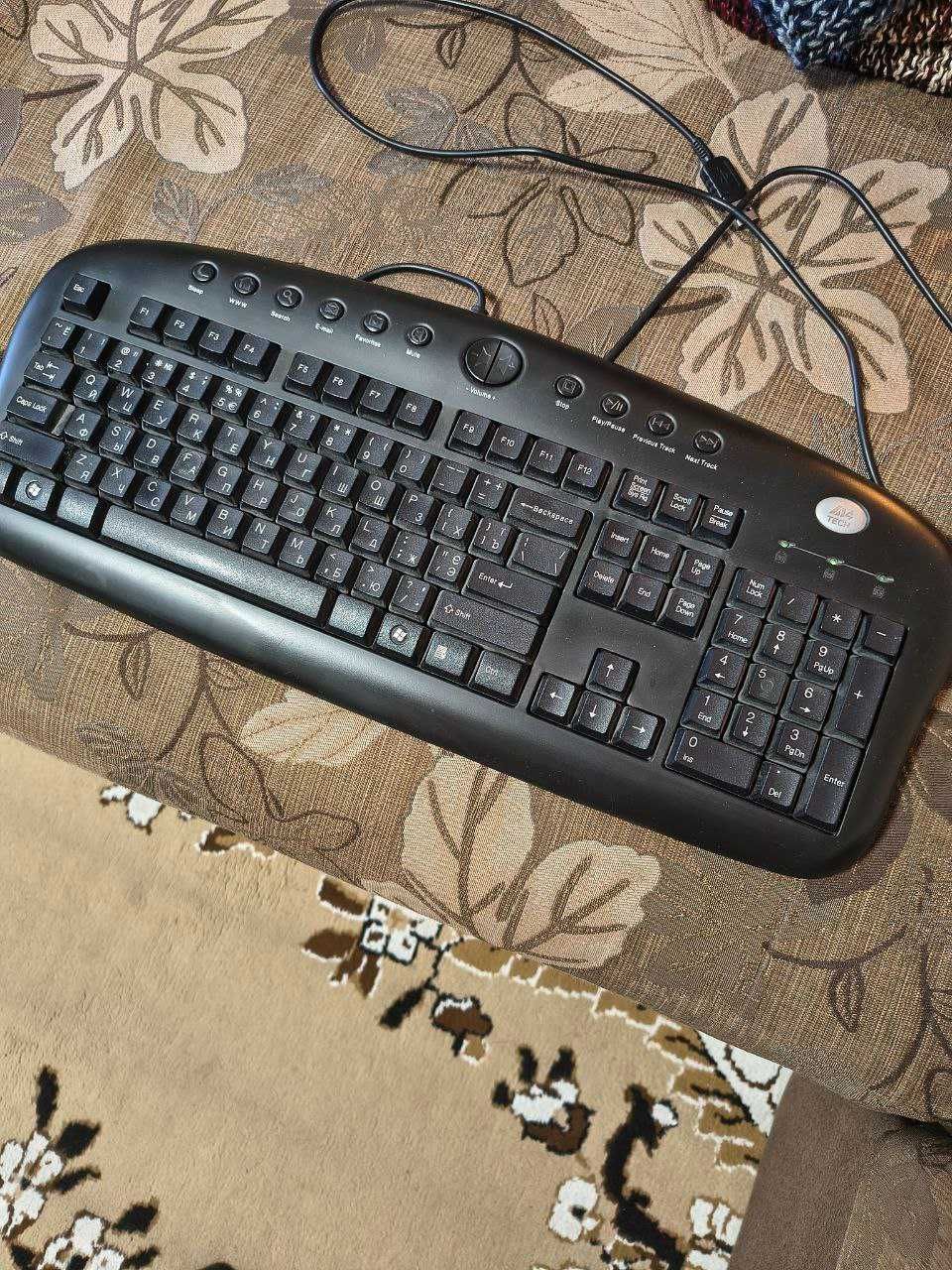 Системний блок ПК,монітор Philips 223V,клавіатура A4TECH.