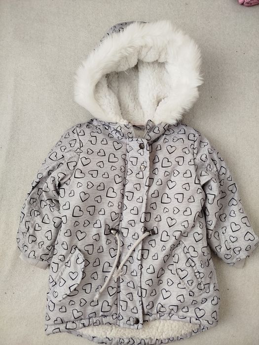 2 Kurteczki r.86,kombinezon r. 98 dla dziewczynki na zimę