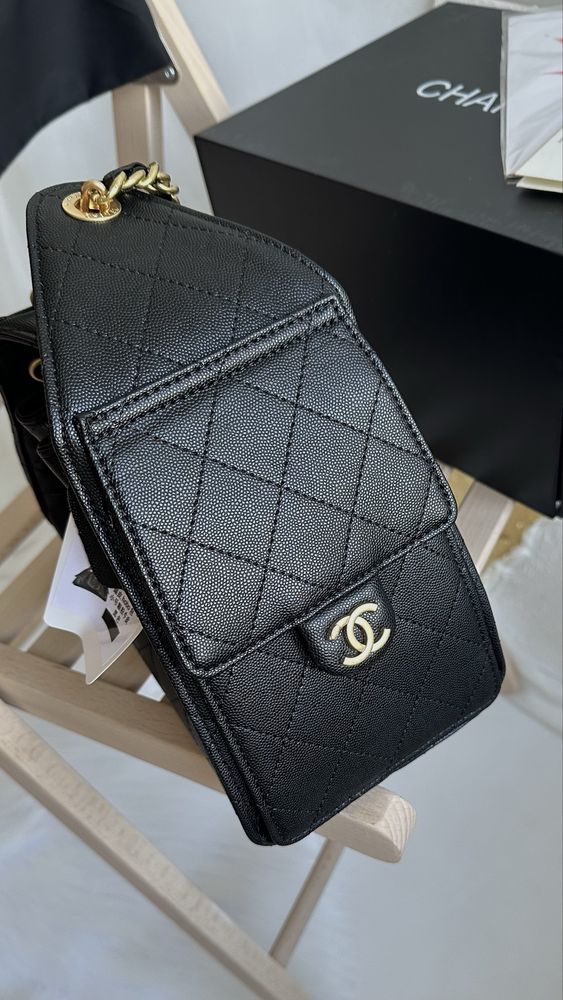 Сумка Chanel 25 преміум натуральна шкіра