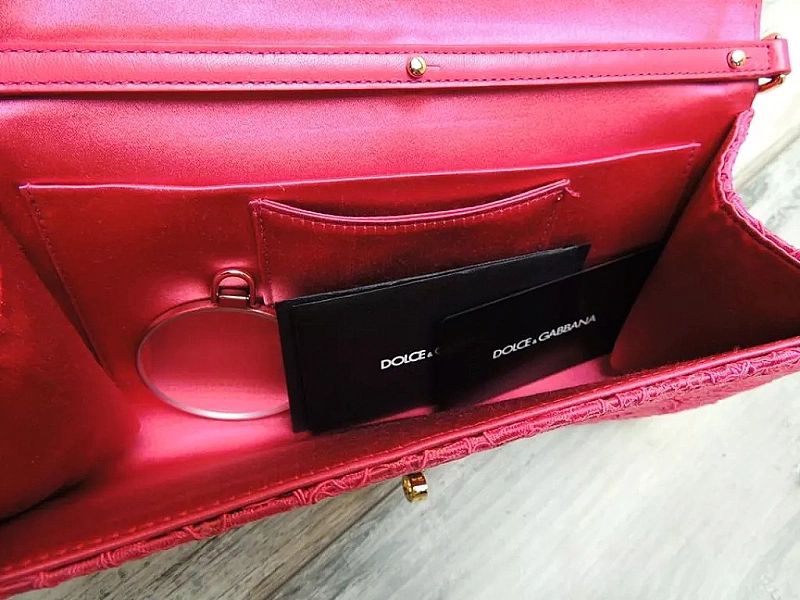 Dolce Gabbana Borsa Da Sera In Pizzo Wieczorowa Kopertówka Premium
