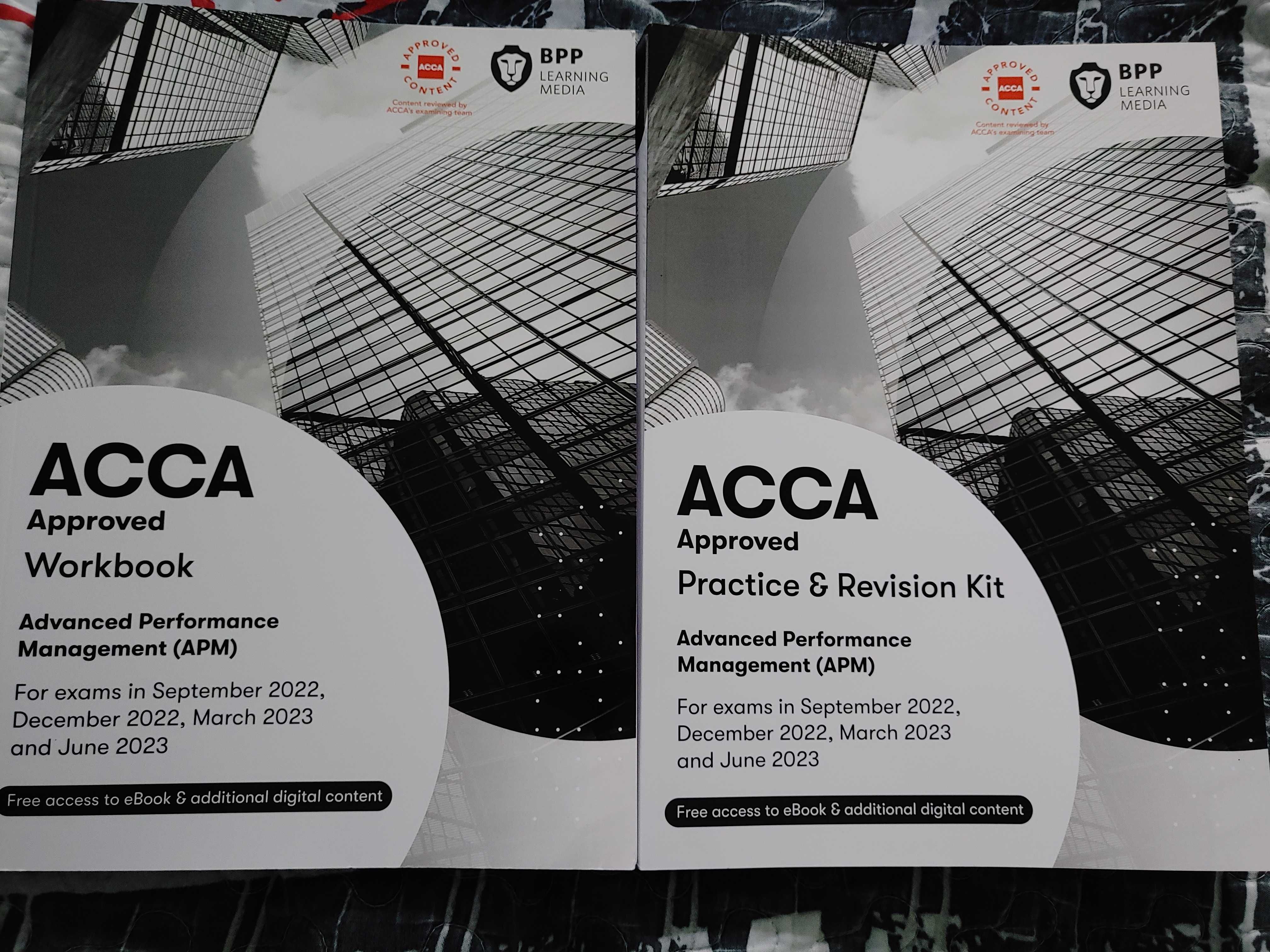 Podręczniki książki BPP do egzaminu ACCA - APM