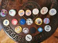TAZOS: Caps Spider-Man, Power Rangers, Street Fighter, DONETTES, etc