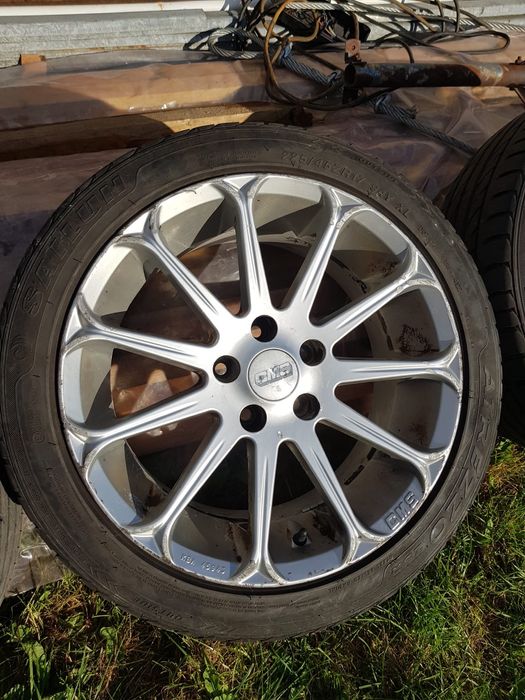 Koła alufelgi CMS 5x112 8j et. 35 opony 225/44 17” audi vw seat skoda