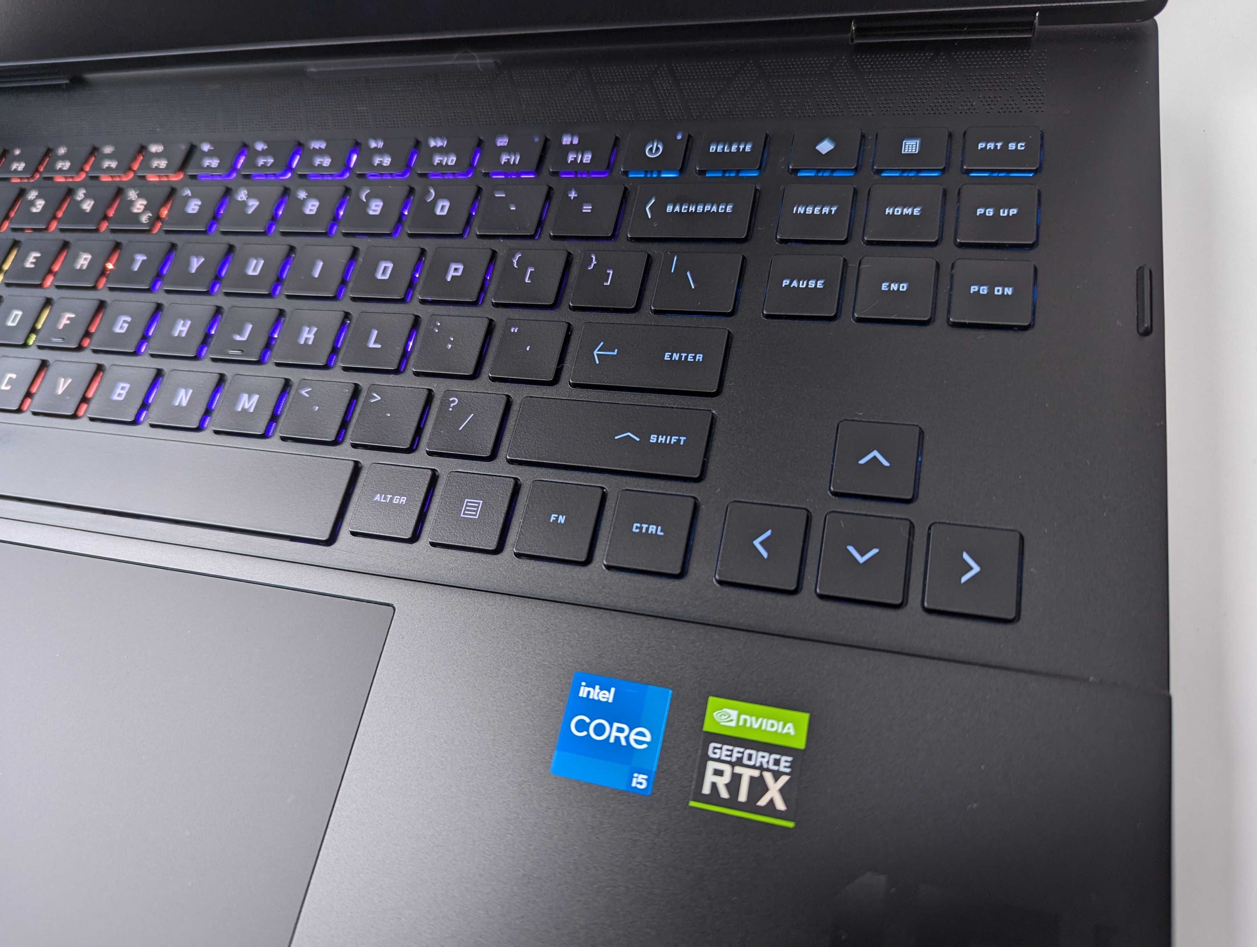 LAPTOP GAMINGOWY HP Omen RTX 3050 Ti Intel i5-12500H 144 hz 16 cali