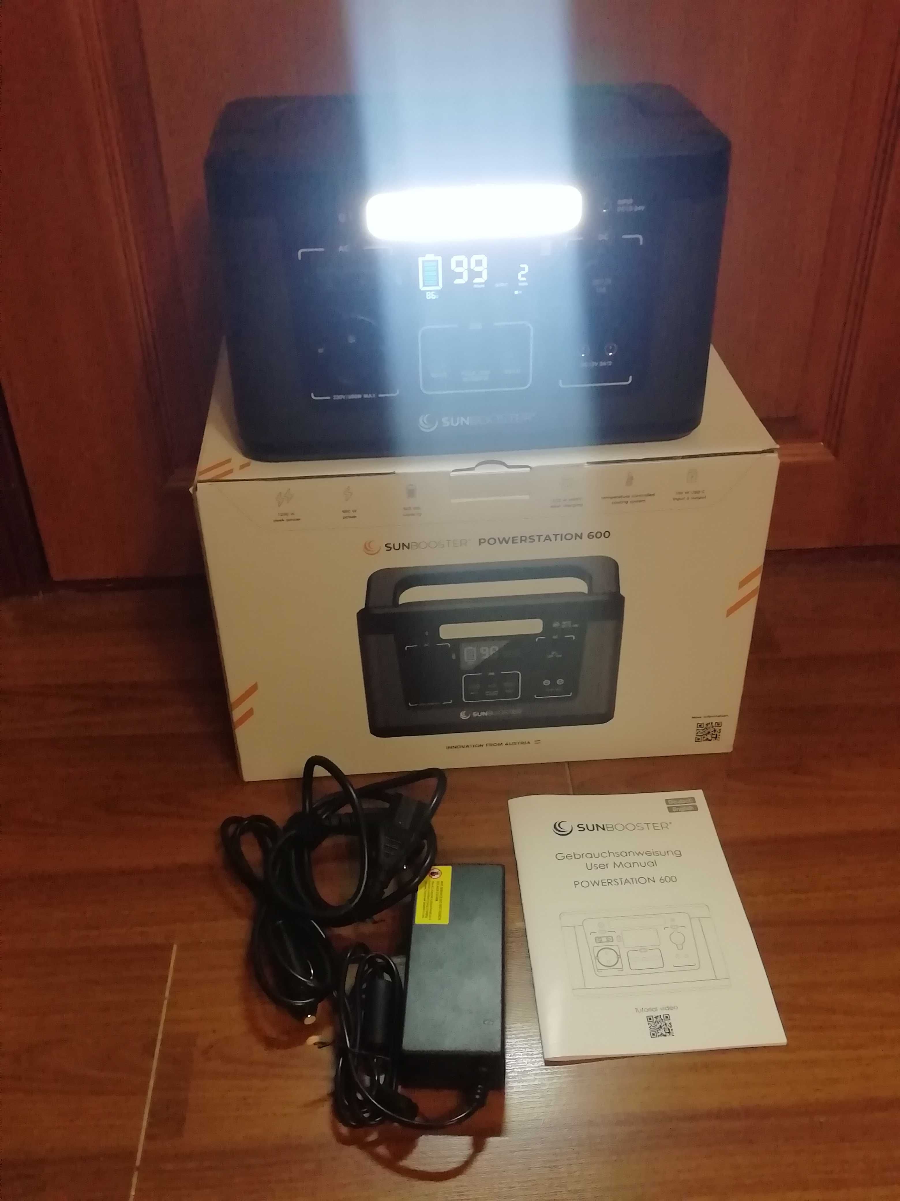 Зарядна станція Sunnybag Powerstation 600W 560Wh