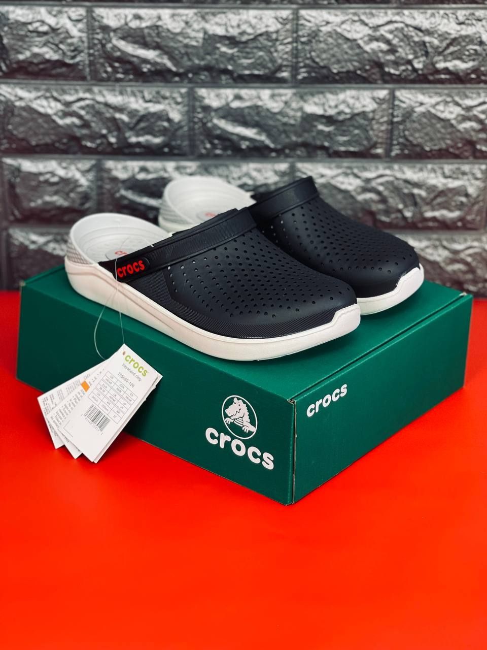 Чоловічі шльопанці сабо Crocs lite ride/ мужские кроксы