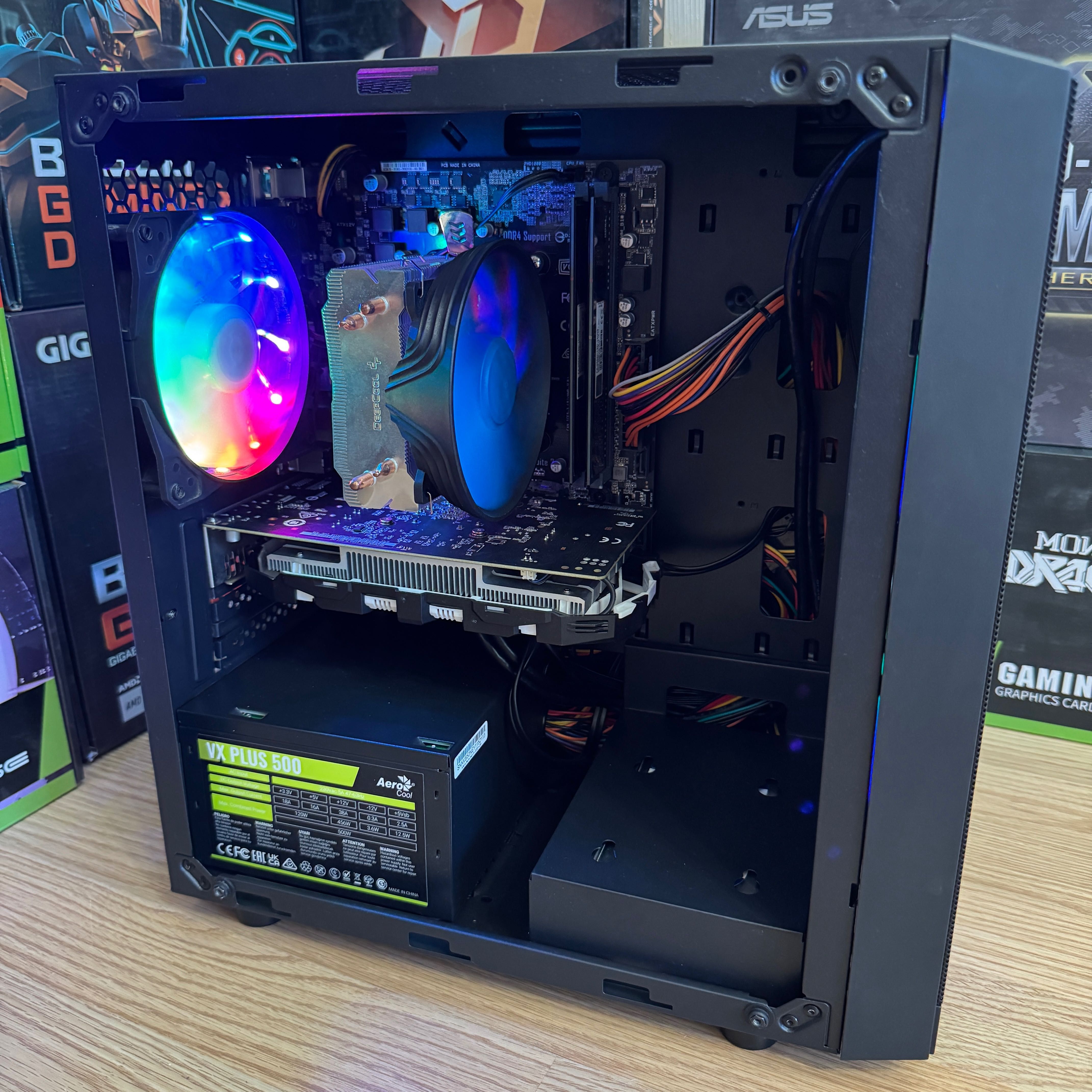 Ryzen5 2600(6/12Ядер) • GTX1050Ti(4gb) • 16gb(DDR4) •Ігровий компʼютер