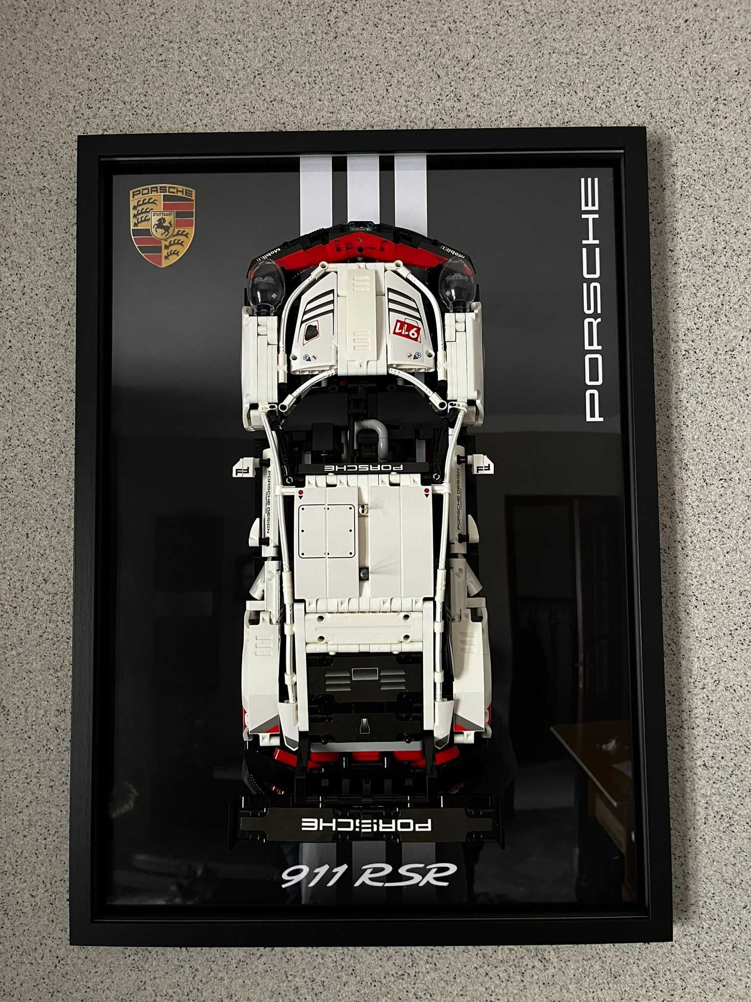 Quadro Porsche 911 RSR (carro incluído)