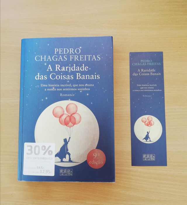 Livro " A raridade das coisas banais" de Pedro Chagas Freitas - Novo