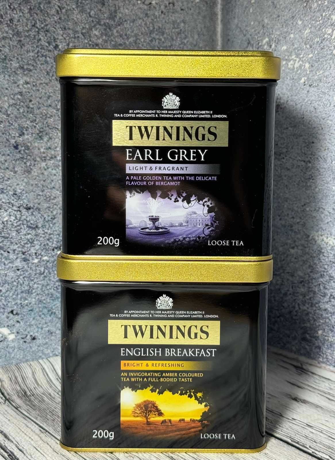 Чай Twinings 2 види  Earl Grey ,English Breakfast