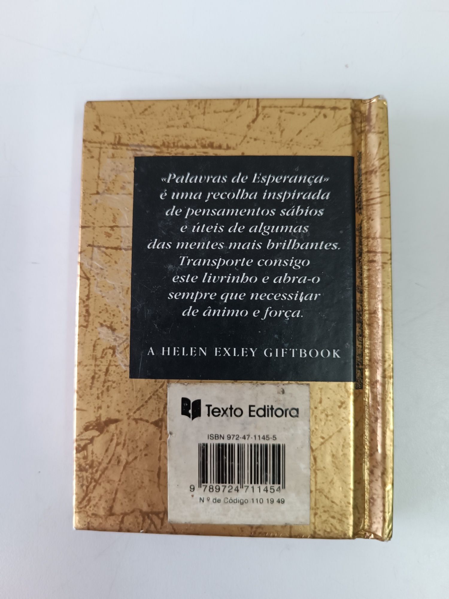 Mini livro "Palavras de Esperança"