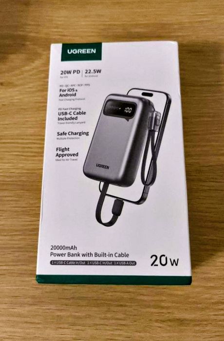 Power bank UGREEN 22,5w 20000 mah