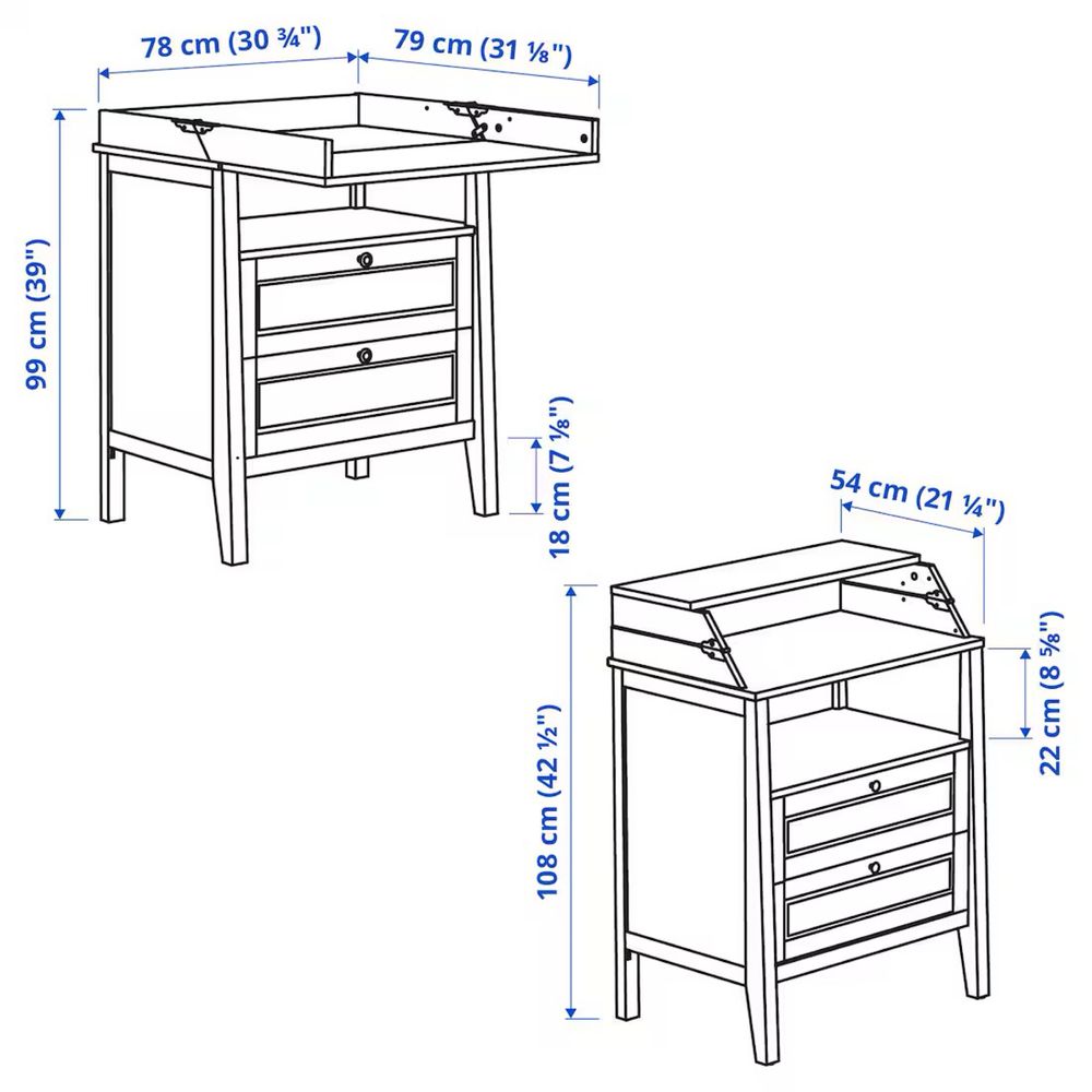 Komoda przewijak IKEA Warszawa