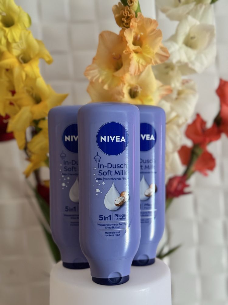 NIVEA soft milk in-dusch