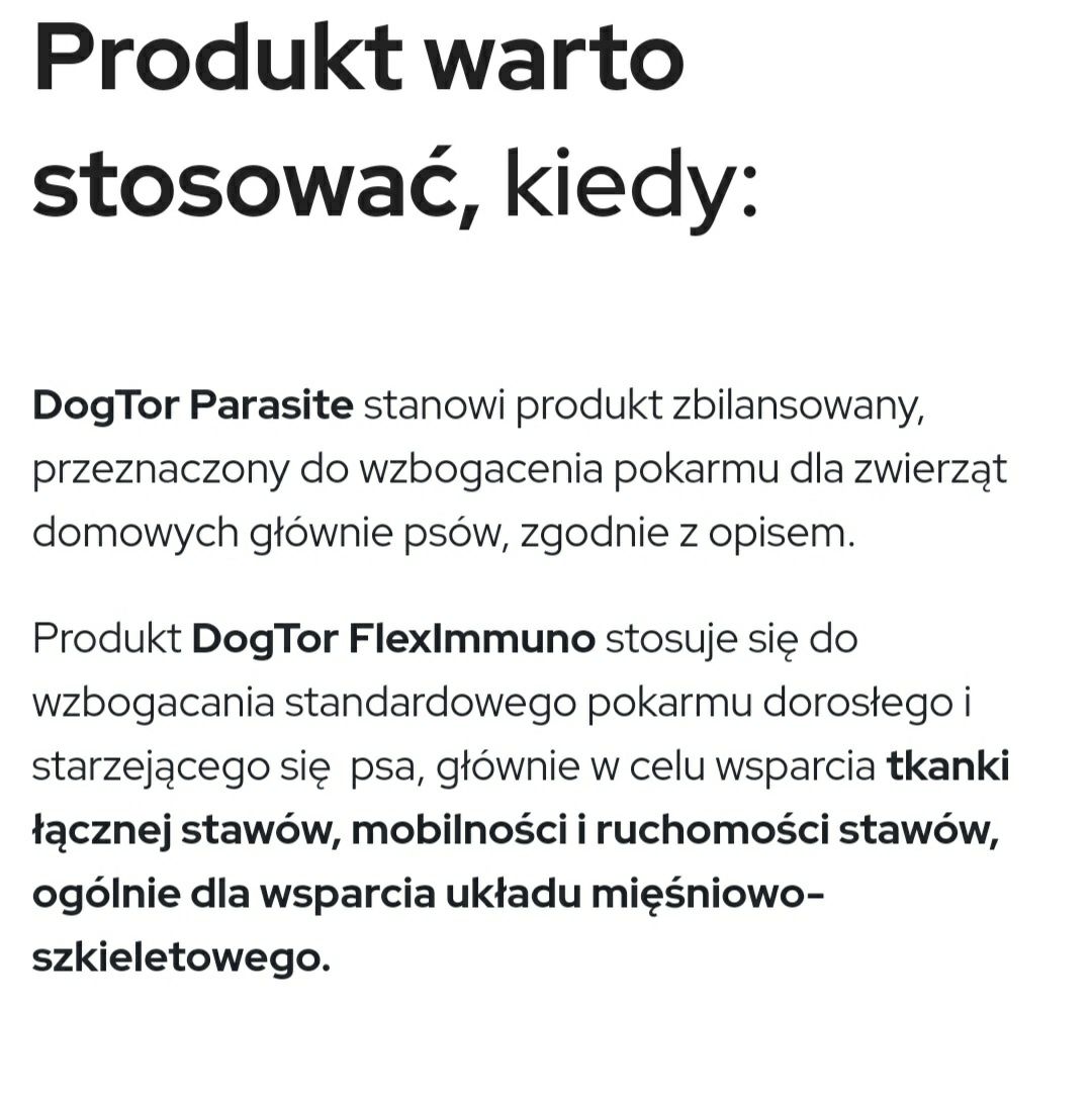 DogTor na stawy dla psów idealny prezent dla pupila