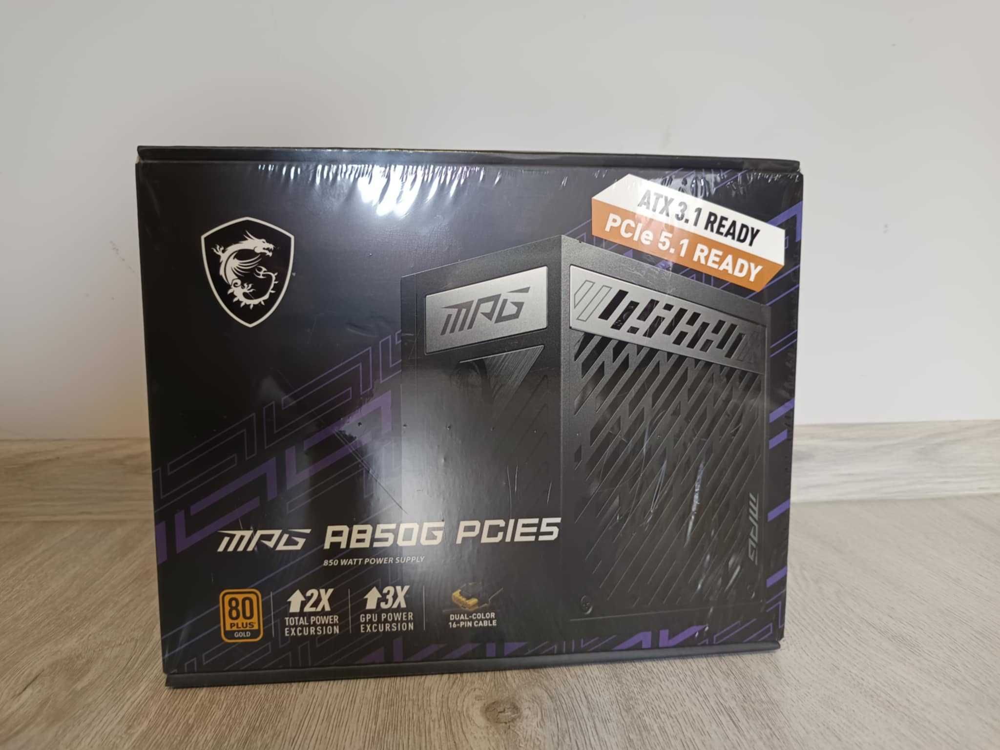 Zasilacz MSI MPG A850G PCIE5