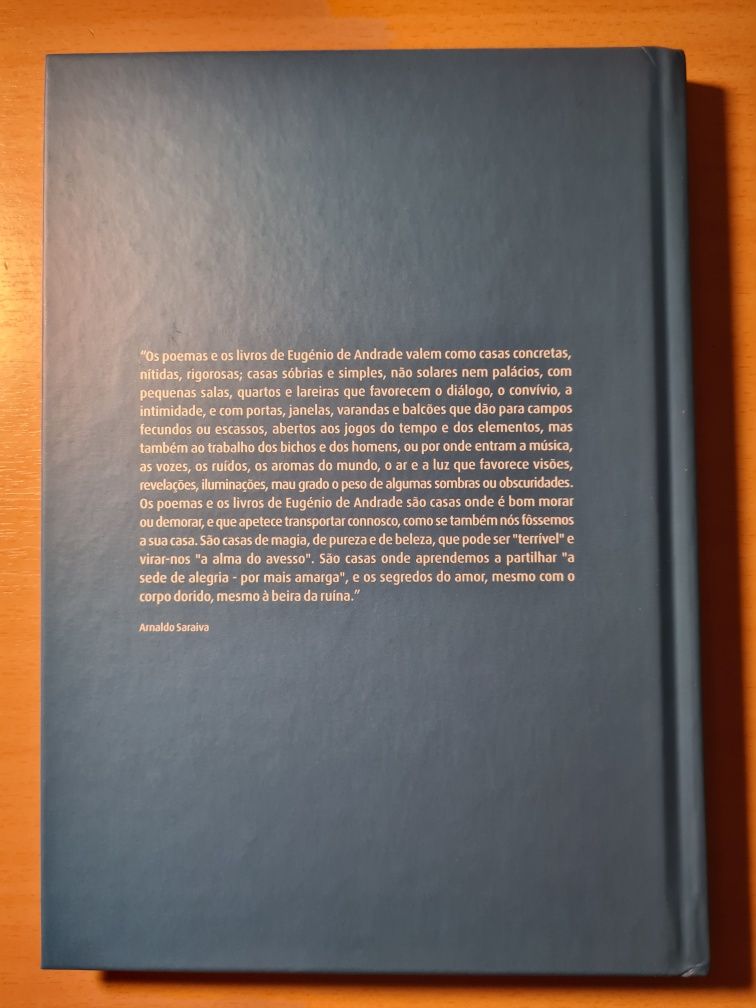 Livro "O Génio de Andrade" de Arnaldo Saraiva
