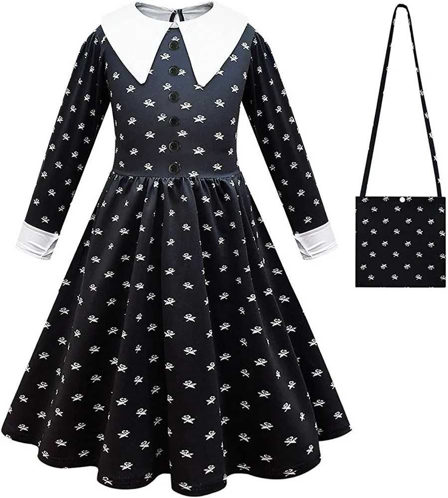 Vestido Wednesday Addams