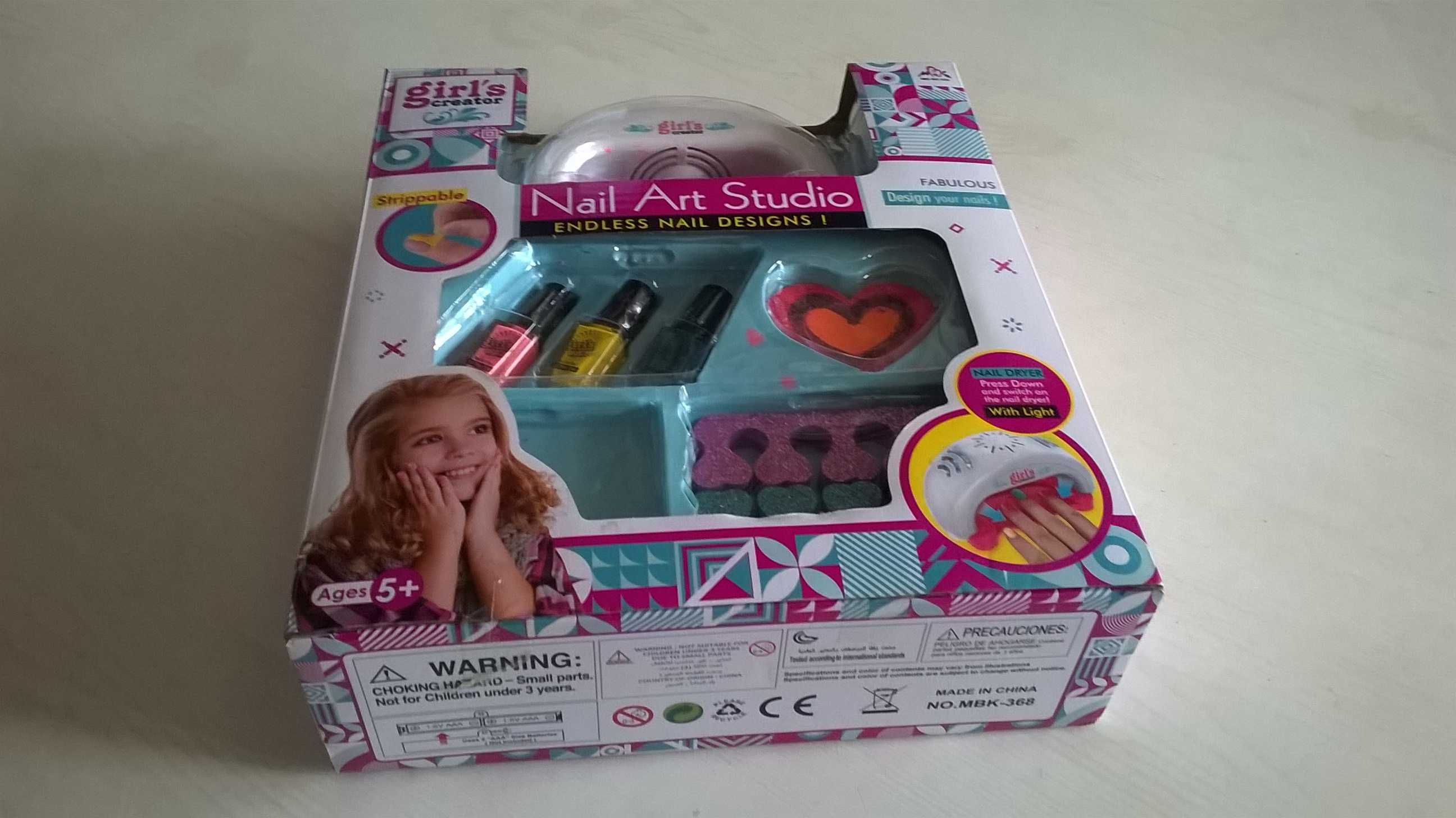 Kit para Pintar Unhas - Nail Art Studio