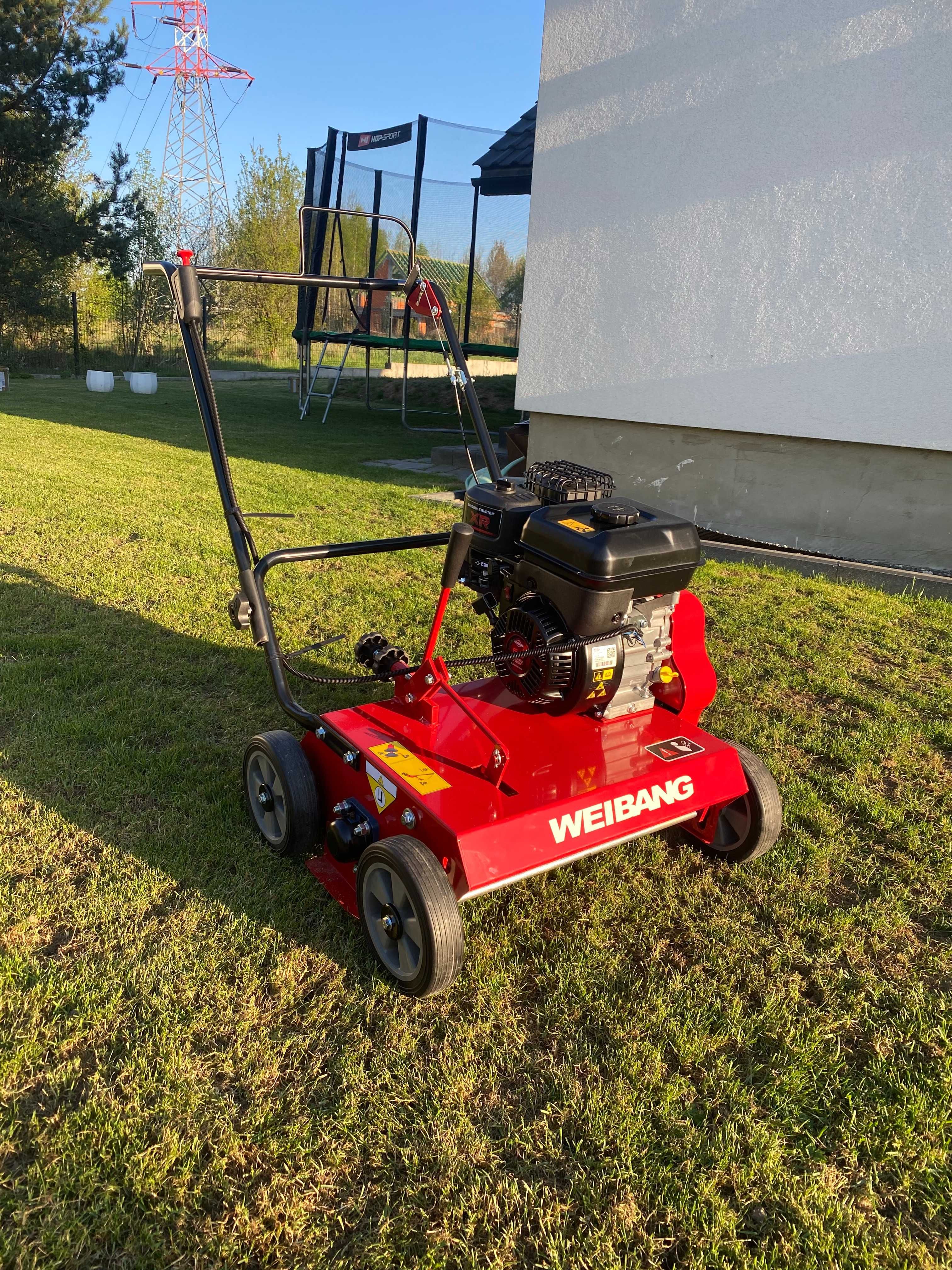 Wynajem wypożyczalnia - aerator rurkowy wertykulator spalinowy Weibang