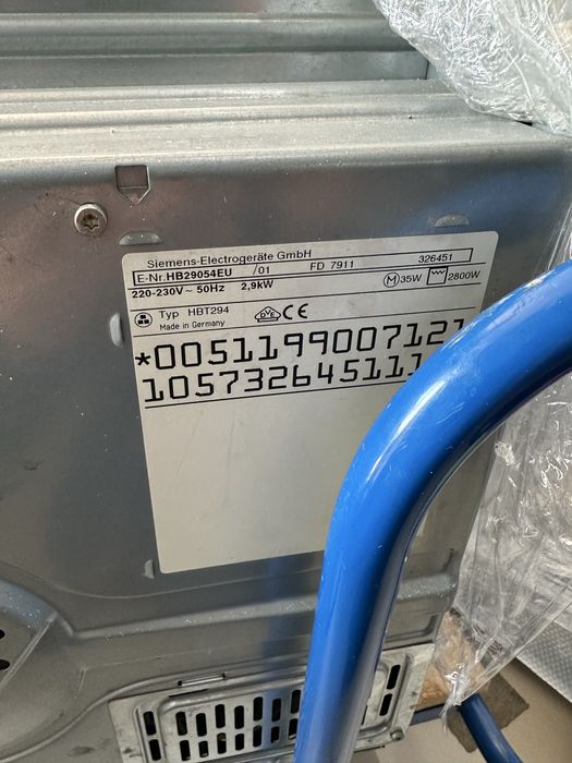 Forno Siemens HB29054EU/1 de encastrar