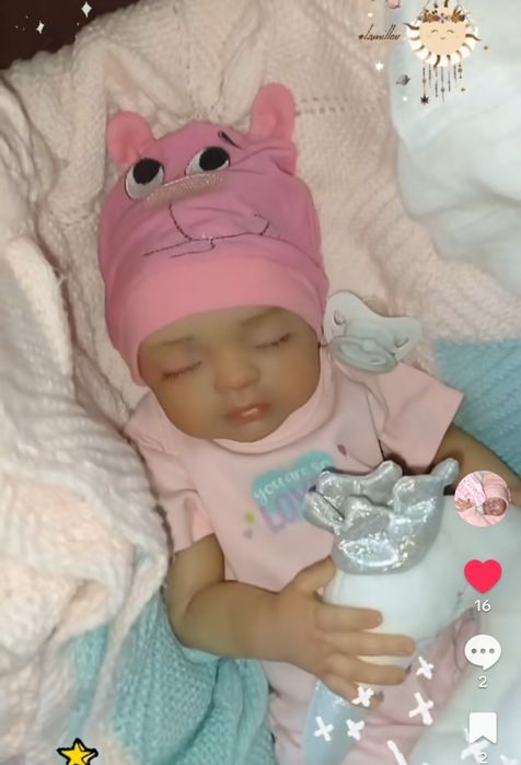 Lalka reborn silikonowa - ORYGINAŁ z Papierami