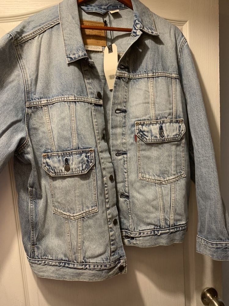 Куртка мужская джинс levis oversize XL оригинал