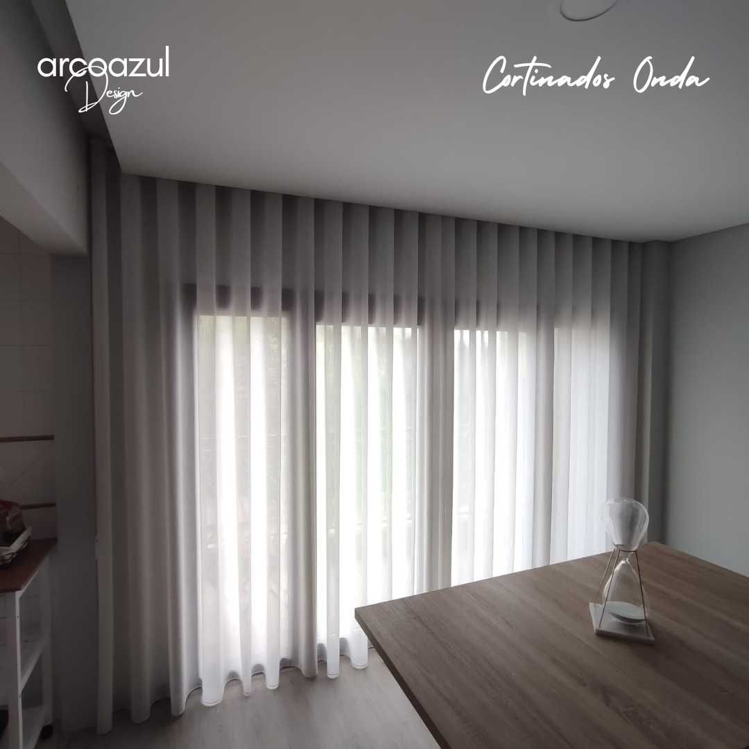 Cortinados por Medida Ondas Perfeitas By Arcoazul