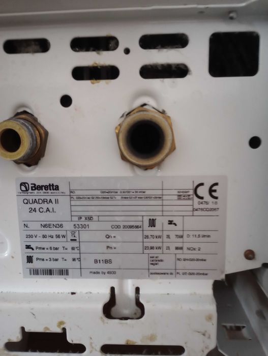 Kocioł piec gazowy Beretta Quadra II 24 C.A.I