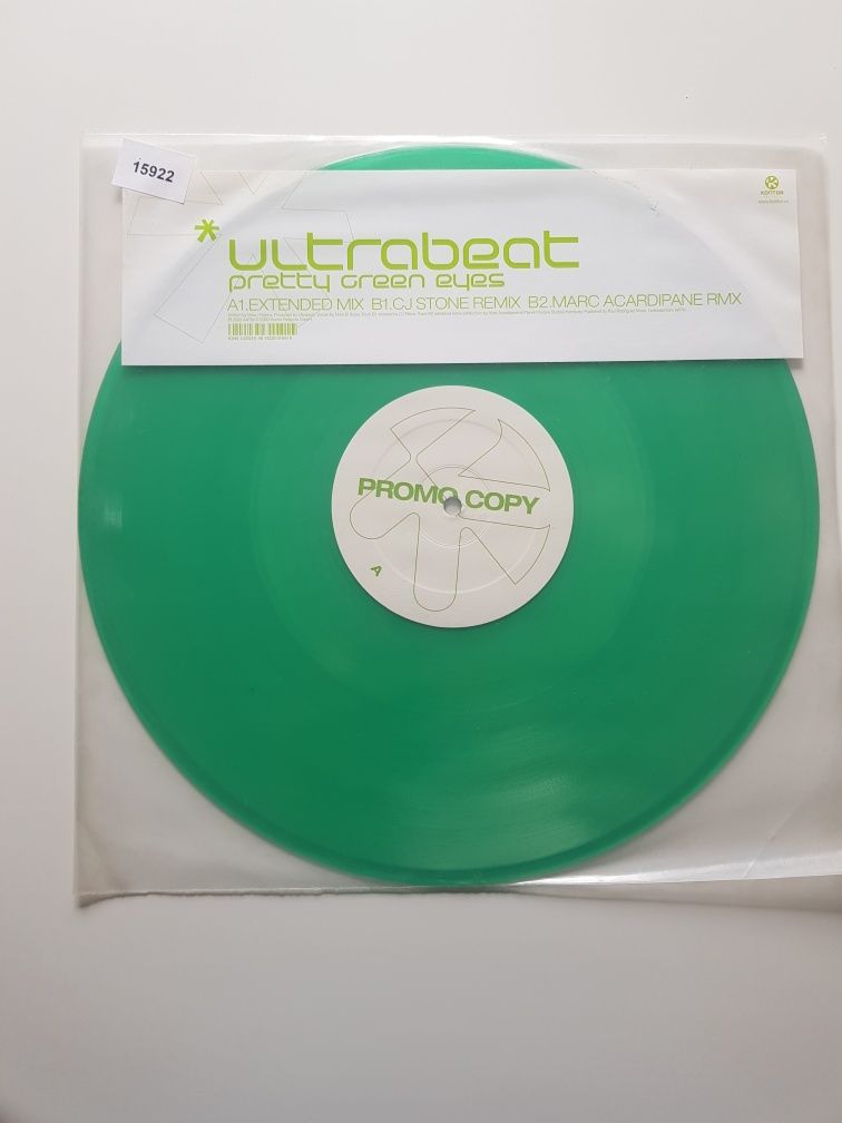 Ultrabeat - Pretty Green Eyes (12", Promo, Gre) trance winyl