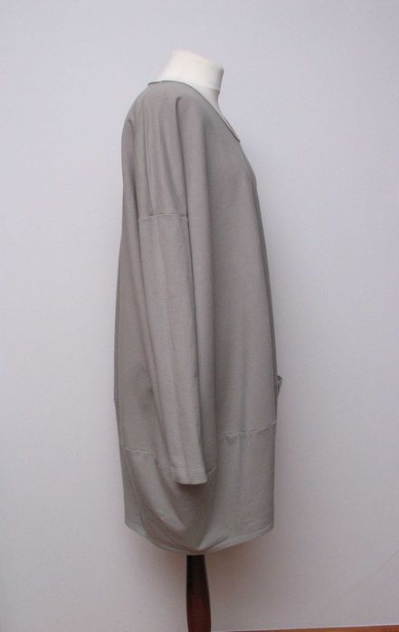 WEARSO Organic Sukienka TOMOKO jasnoszara R 2 L