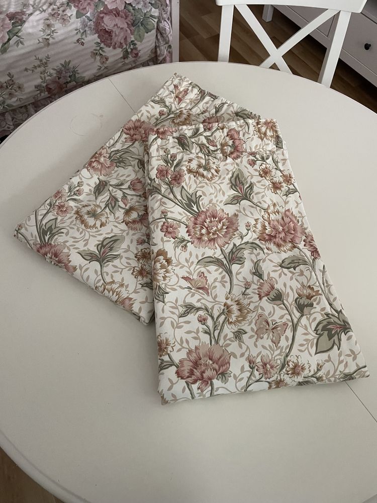 2x zasłony w piwonie 100x210