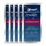 Набір 6 уп. відбілюючі смужки crest glamorous whitestrips