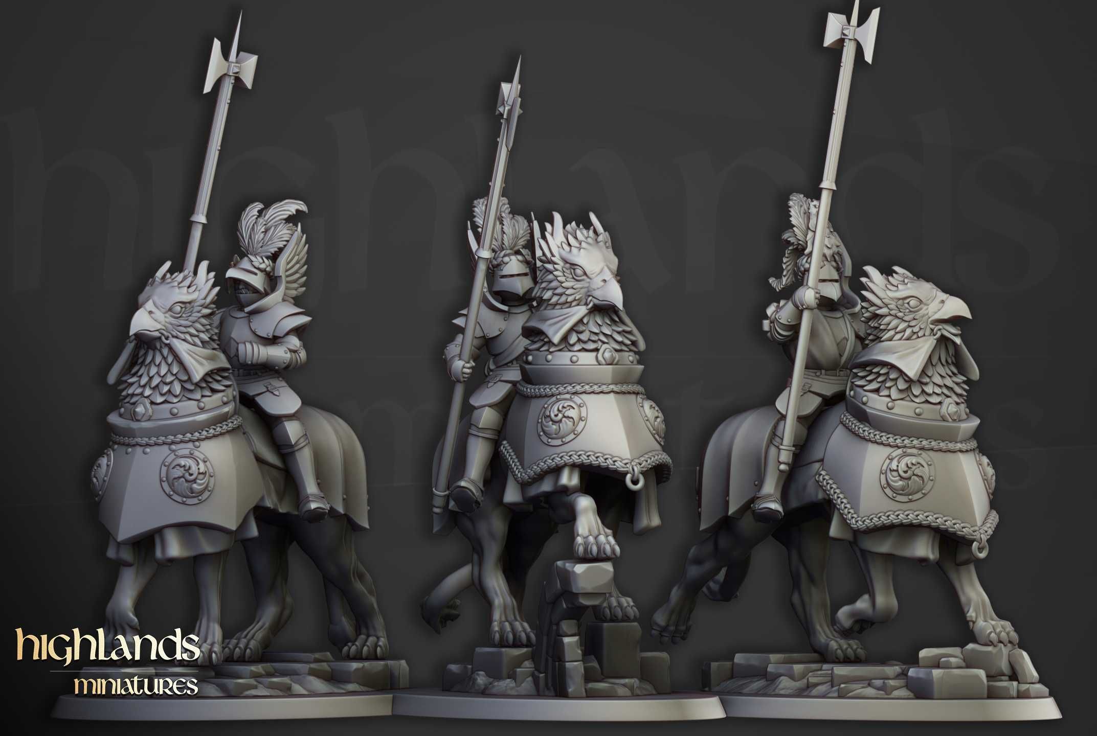 Knights of the Rising Sun - WFB ToW AoS - Highlands x3