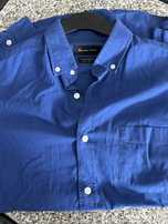 Camisa Azul Massimo Dutti
