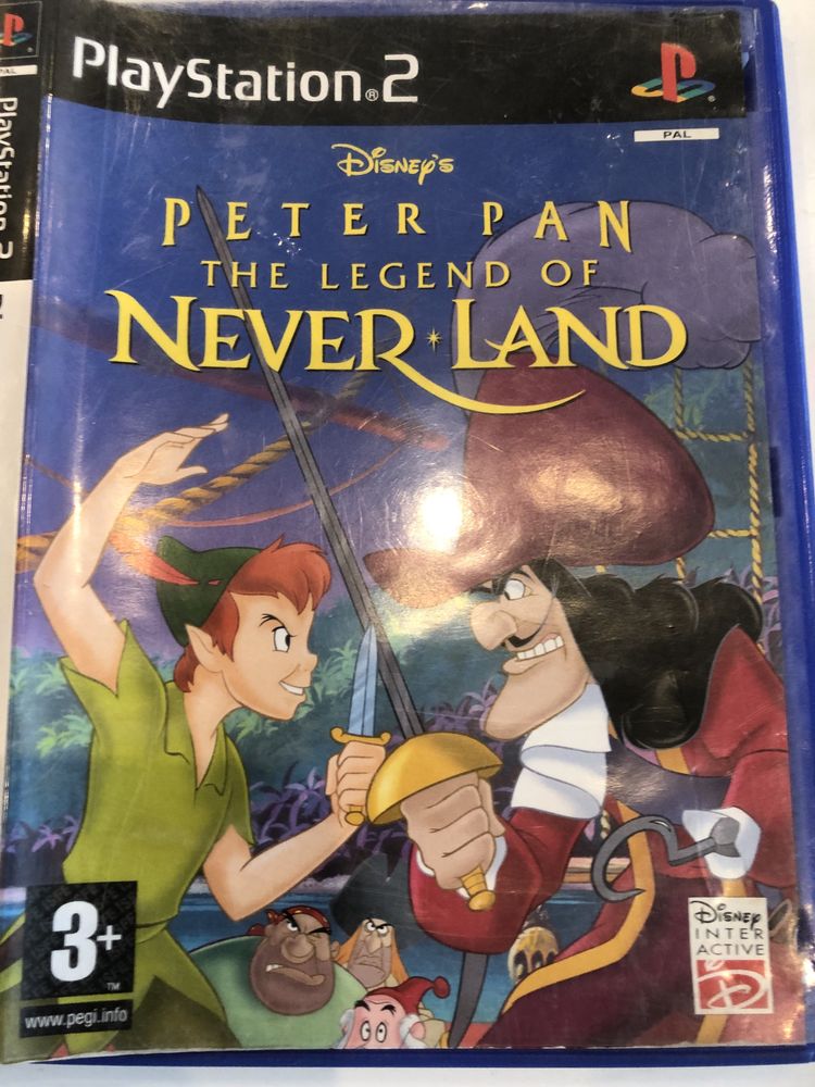 Gra konsole ps 2 playstation Peter Pan Piotruś Pan Never Land Wysyłka
