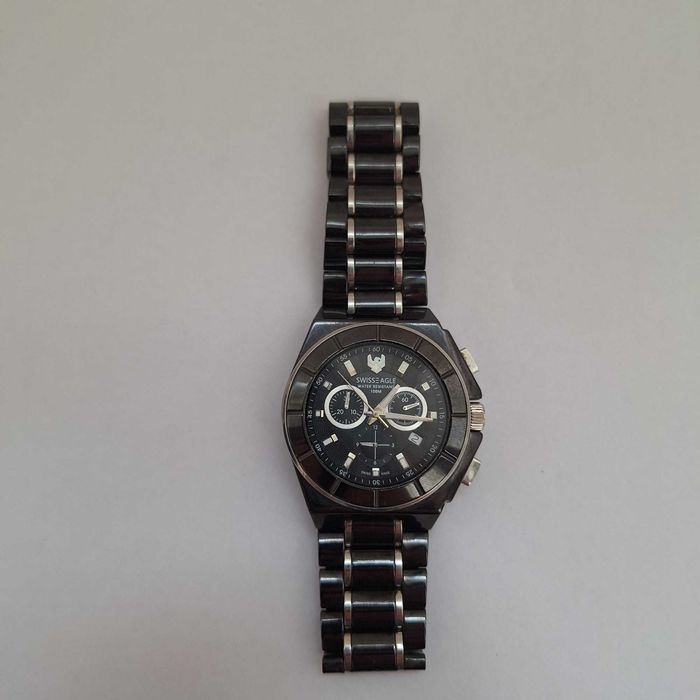 Sprzedam zegarek Swiss Eagle SE-9053-33 Polar King — czarny
