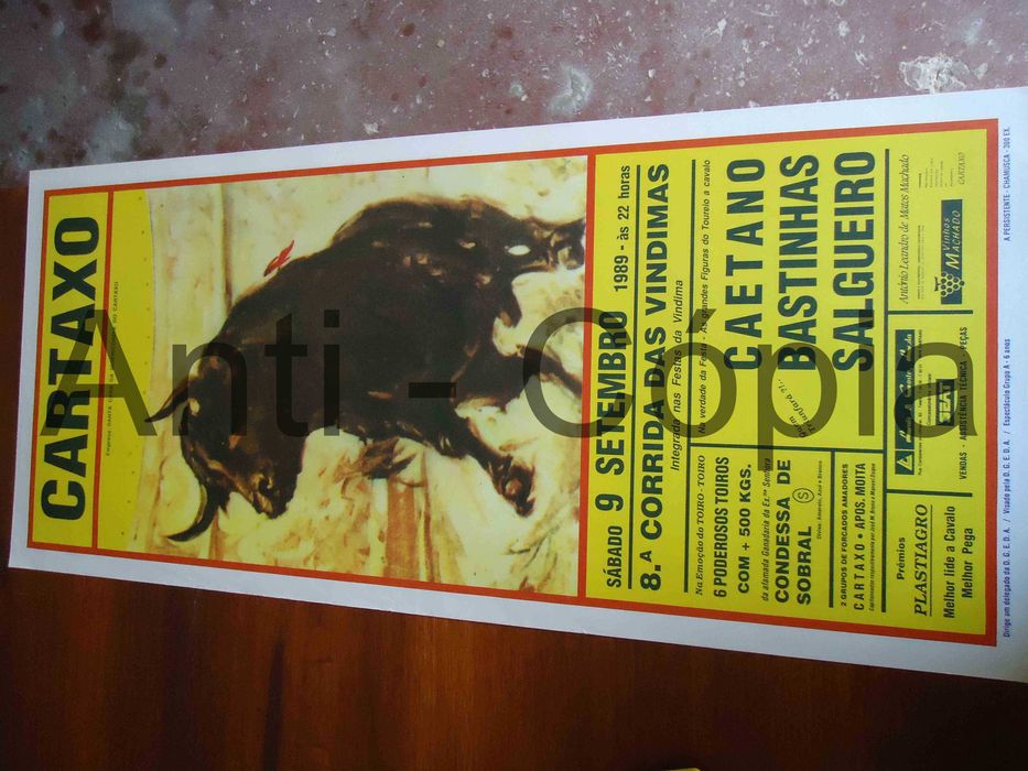 Toiros - Cartazes de Montra 7