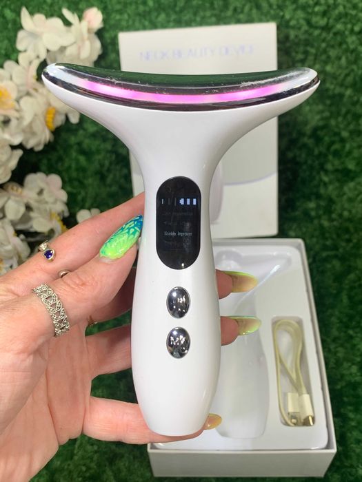 Мікрострумовий масажер Swan HY38 дл шиї підборіддя ліфтингу ультразвук