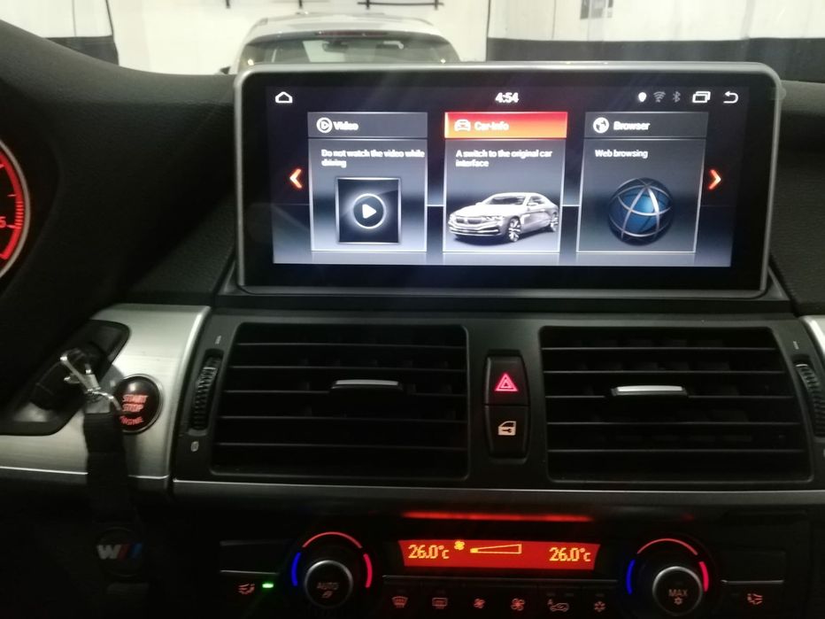 Rádios Android BMW E70 E71 X5 X6 Bluetooth navegação gps Wifi