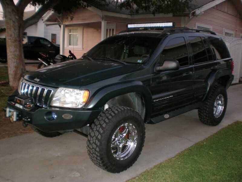 Jeep Grand Cherokee WJ Poszerzenia Nadkoli