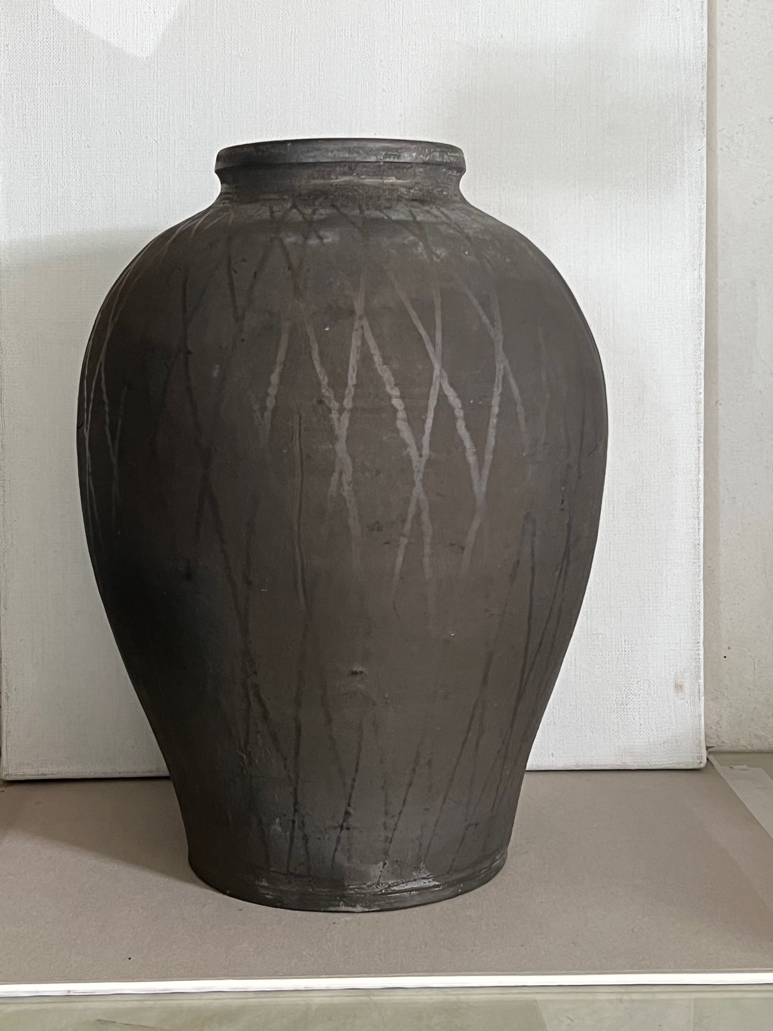 Stary gliniany wazon żara rustik 35 cm