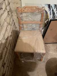 Krzeslo drewniane vintage